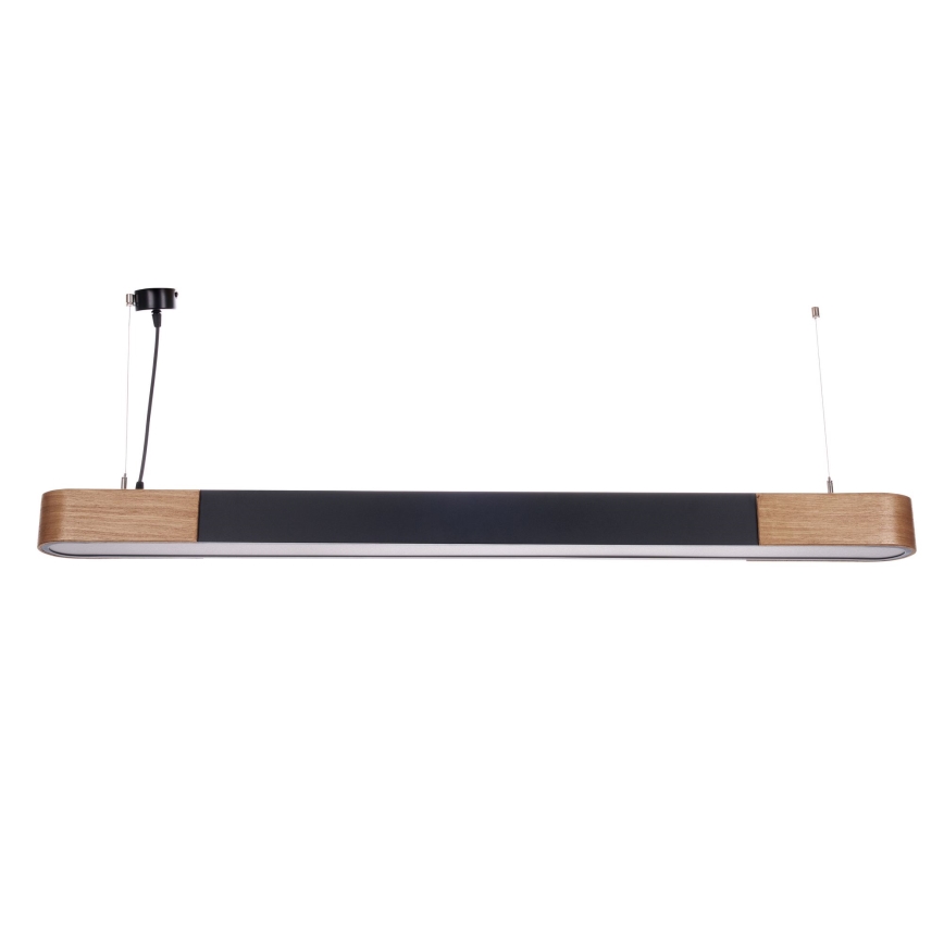 BRILAGI - LED Lampada a sospensione su cavo GARDALINE LED/100W/230V rovere/nero