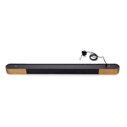 BRILAGI - LED Lampada a sospensione su cavo GARDALINE LED/100W/230V rovere/nero