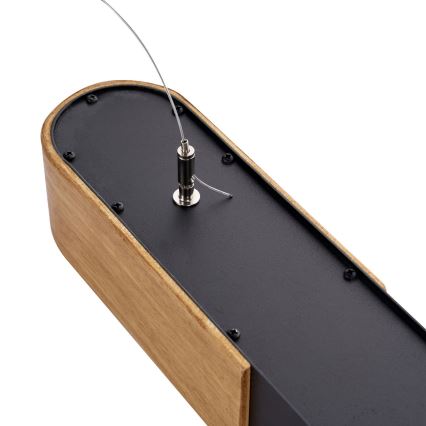 BRILAGI - LED Lampada a sospensione su cavo GARDALINE LED/100W/230V rovere/nero