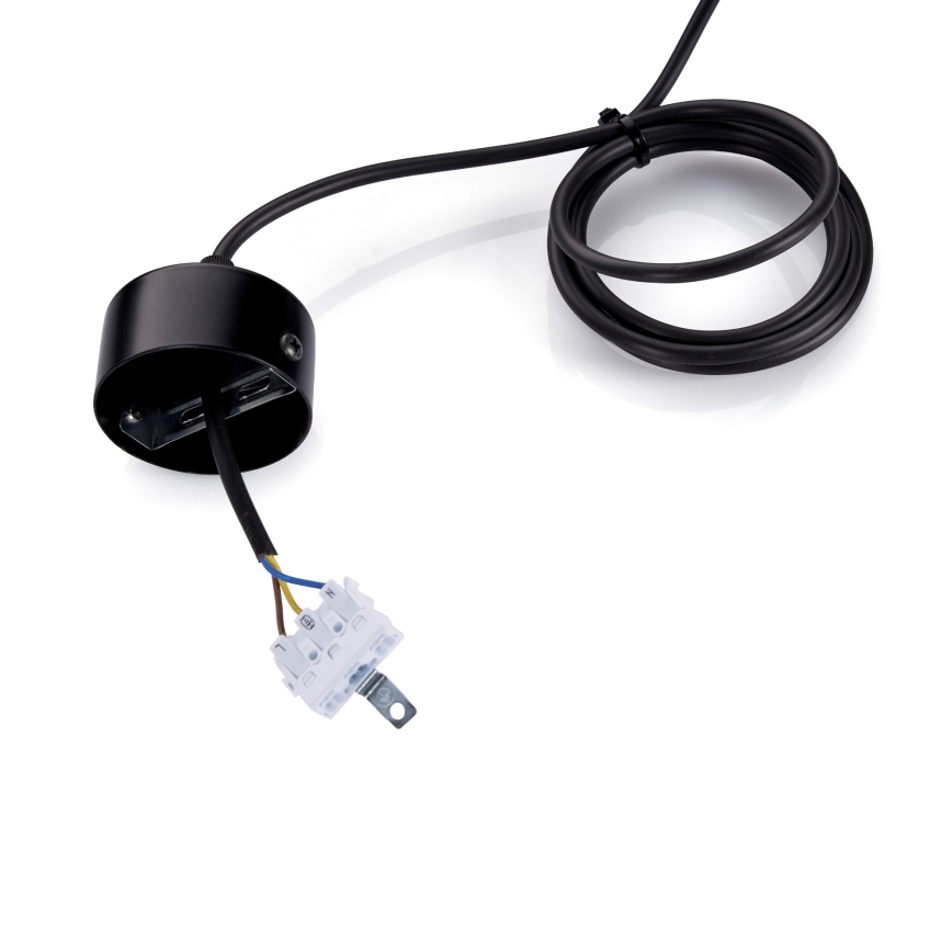 BRILAGI - LED Lampada a sospensione su cavo GARDALINE LED/100W/230V rovere/nero