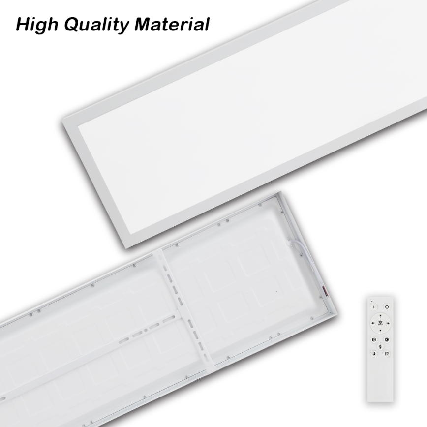 Brilagi - Plafoniera dimmerabile a LED per bagno FRAME SMART LED/50W/230V 120x30 cm 3000-6000K IP44 bianca + telecomando