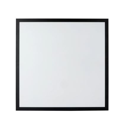 Brilagi - Plafoniera da bagno dimmerabile FRAME SMART LED/50W/230V 60x60 cm 3000-6000K IP44 nera + telecomando