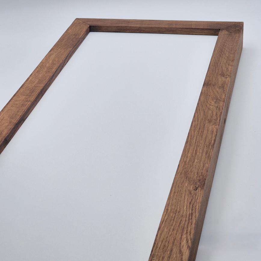 Brilagi - Plafoniera a LED per bagno WOODY FRAME LED/50W/230V 120x30 cm IP44, finitura rovere ciliegio