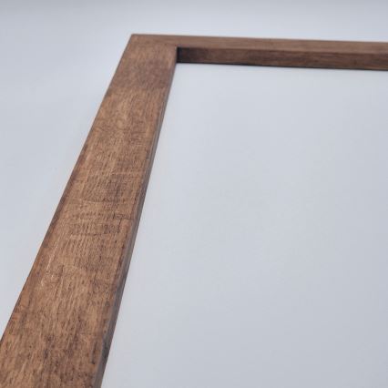 Brilagi - Plafoniera a LED per bagno WOODY FRAME LED/50W/230V 120x30 cm IP44, finitura rovere ciliegio