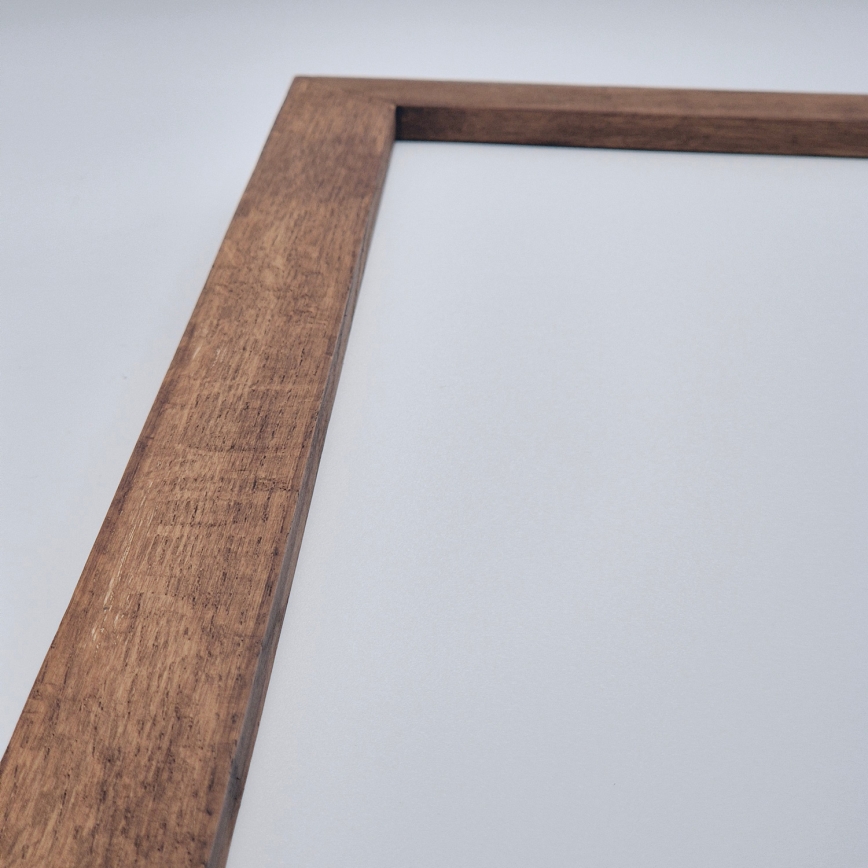 Brilagi - Plafoniera a LED per bagno WOODY FRAME LED/50W/230V 120x30 cm IP44, finitura rovere ciliegio