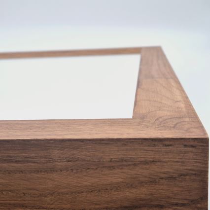 Brilagi - LED Lampada da Soffitto per Bagno WOODY FRAME LED/50W/230V 60x60 cm IP44 rovere ciliegio