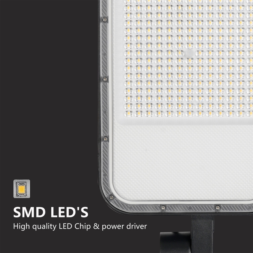 Brilagi - Lampione stradale LED da esterno con palo e snodo 4 m URBANLIGHT LED/200W/230V nero IP65