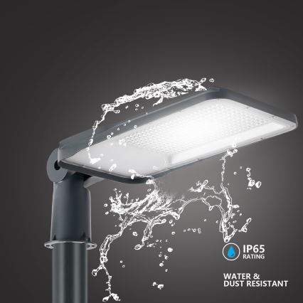 Brilagi - Lampione stradale LED per esterni con palo e snodo 5 m URBANLIGHT LED/200W/230V antracite IP65