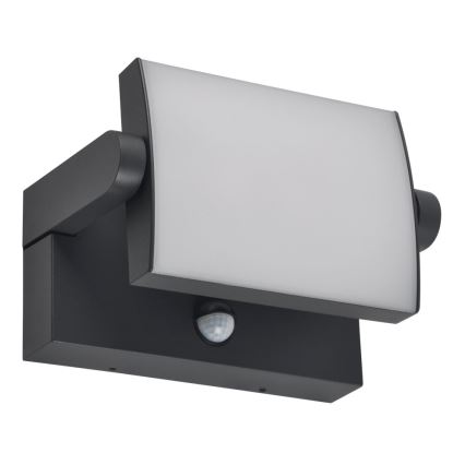 Brilagi - Lampada da parete LED da esterno con sensore ANKLE LED/18W/230V 3000K IP65 antracite