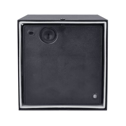 Brilagi - Lampada da parete LED da esterno con sensore TERNI LED/12W/230V nero IP44