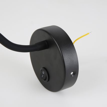 Brilagi - Lampada da parete flessibile dimmerabile a LED MAYA 1xG9/4W/230V nero/oro 2700-6500K Wi-Fi Tuya