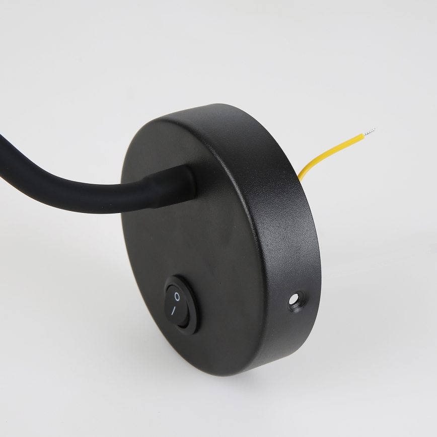 Brilagi - Lampada da parete flessibile dimmerabile a LED MAYA 1xG9/4W/230V nero/oro 2700-6500K Wi-Fi Tuya