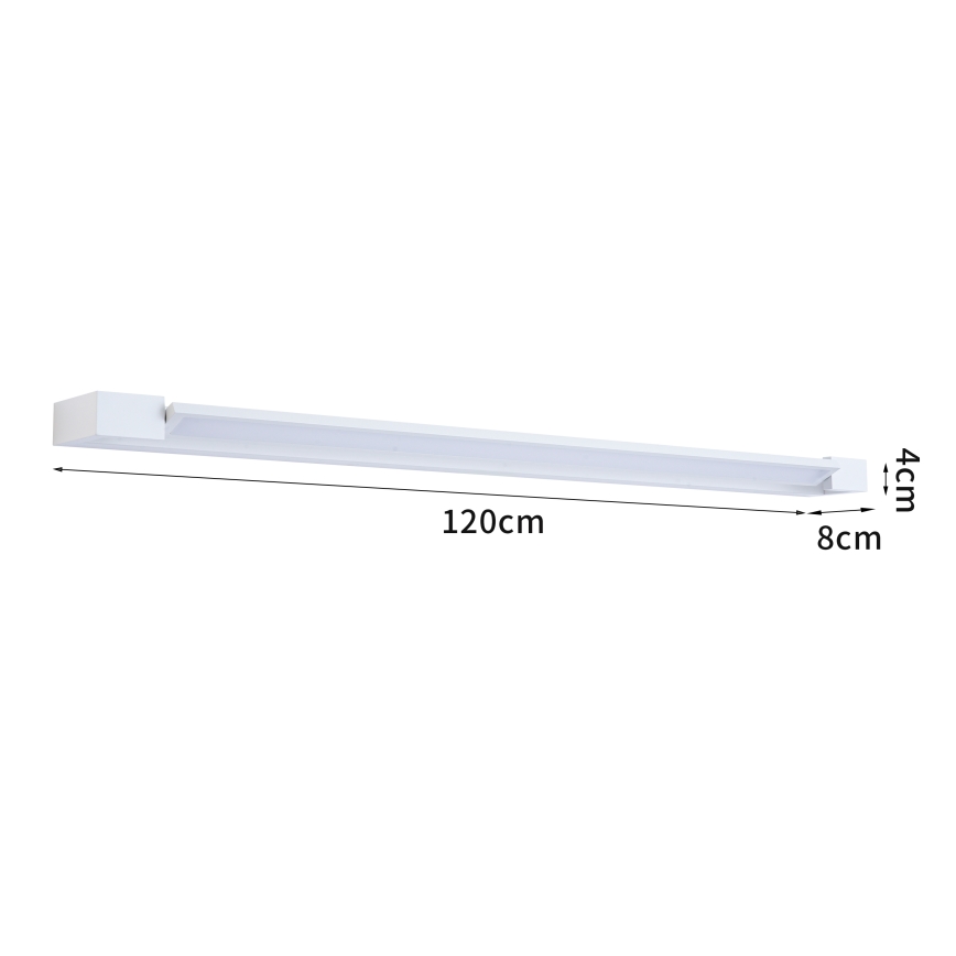 BRILAGI - LED Applique da esterno AQUA LINE LED/36W/230V 120 cm IP44 bianco CRI 90