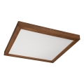 Brilagi - LED Lampada da soffitto per bagno WOODY FRAME LED/40W/230V 60x60 cm IP44 ciliegia