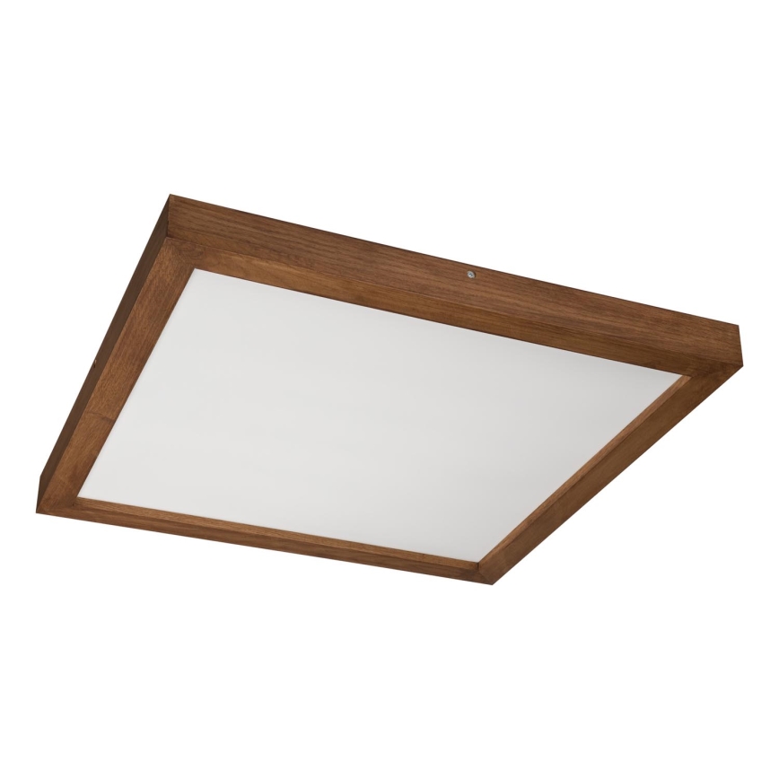 Brilagi - LED Lampada da soffitto per bagno WOODY FRAME LED/40W/230V 60x60 cm IP44 ciliegia