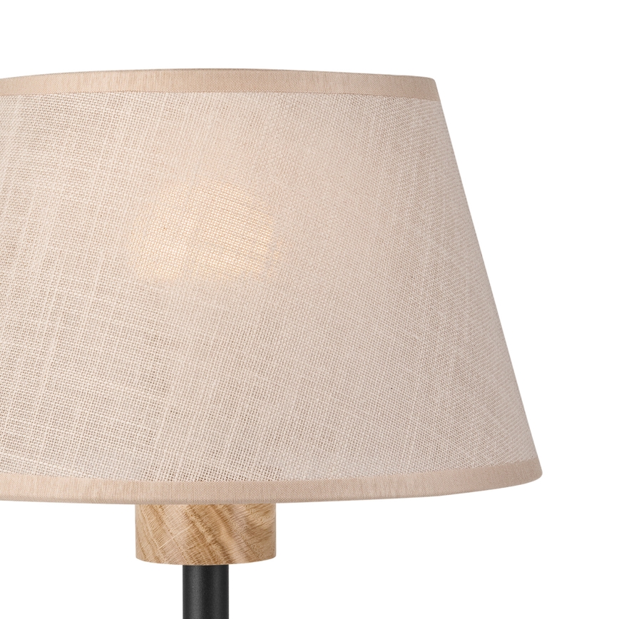 Brilagi - LED Lampada da tavolo ANTHONY 1xE14/40W/230V quercia/beige