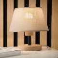 Brilagi - LED Lampada da tavolo ANTHONY 1xE27/60W/230V quercia/beige
