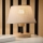 Brilagi - LED Lampada da tavolo ANTHONY 1xE27/60W/230V quercia/beige