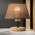 Brilagi - LED Lampada da tavolo ANTHONY 1xE27/60W/230V quercia/marrone