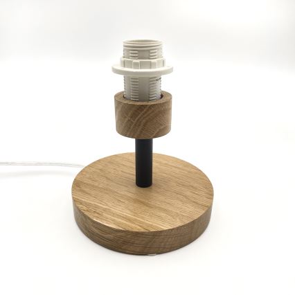 Brilagi - LED Lampada da tavolo ANTHONY 1xE27/60W/230V quercia/marrone