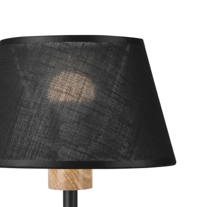 Brilagi - LED Lampada da tavolo ANTHONY 1xE27/60W/230V quercia/nero
