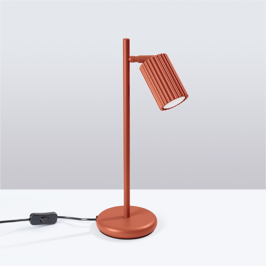 BRILAGI - LED Lampada da tavolo CRESTO 1xGU10/10W/230V arancione