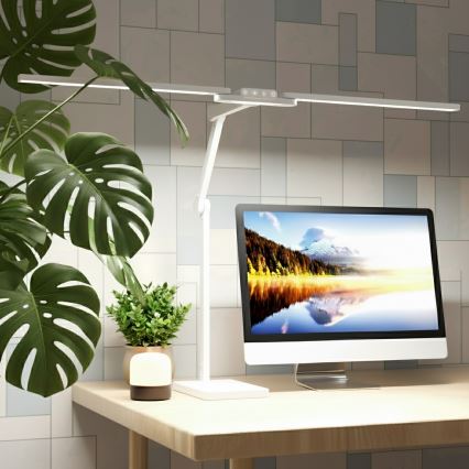 Brilagi - Lampada da tavolo LED dimmerabile a sfioramento VARIO LED/24W/230V 3000-6500K CRI 92 bianca