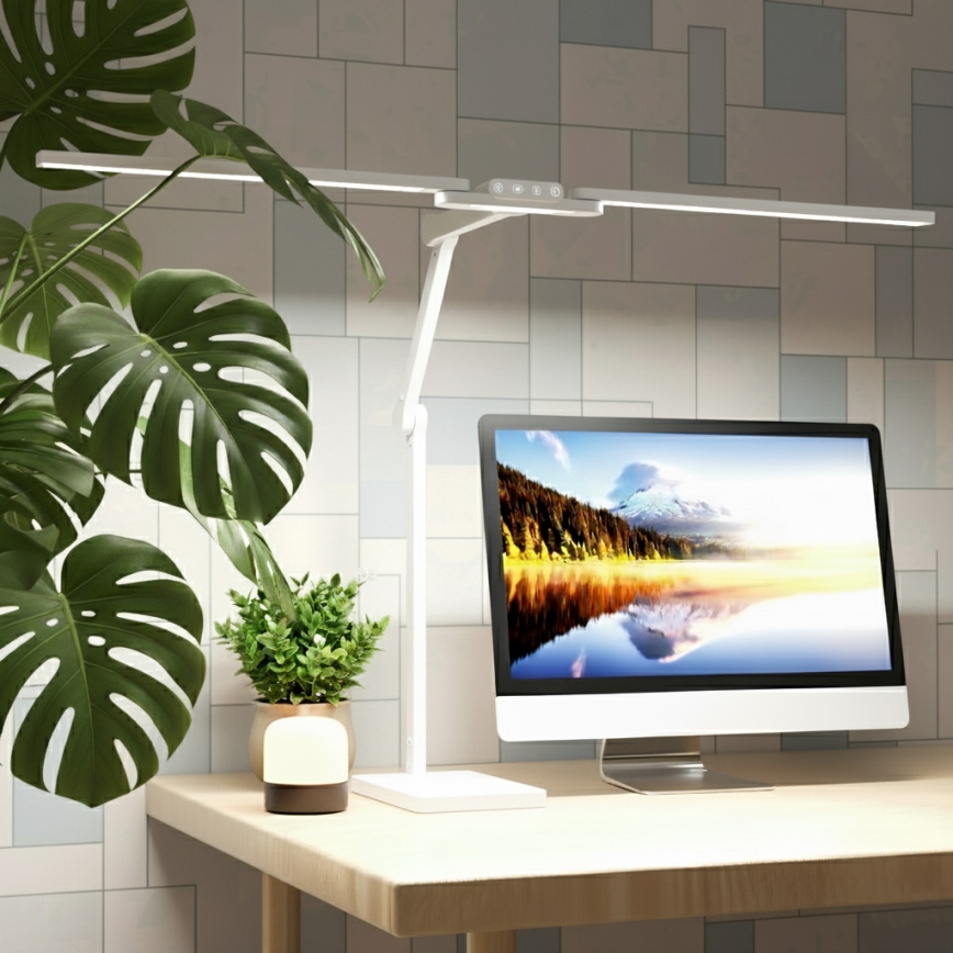 Brilagi - Lampada da tavolo LED dimmerabile a sfioramento VARIO LED/24W/230V 3000-6500K CRI 92 bianca