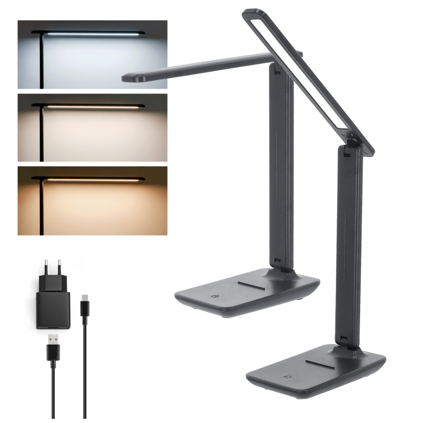 Brilagi - Lampada da tavolo dimmerabile VARIO LED/7W/230V 3000/4000/6500K antracite