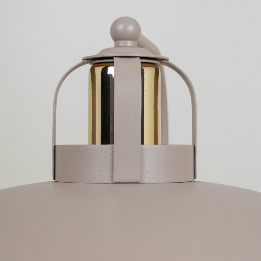 Brilagi - LED Lampada da tavolo FLAMENGO 1xE27/60W/230V beige