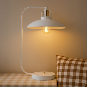 Brilagi - LED Lampada da tavolo FLAMENGO 1xE27/60W/230V bianco