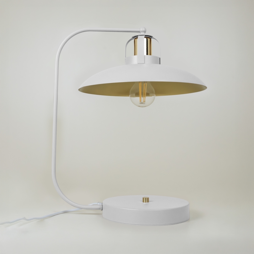 Brilagi - LED Lampada da tavolo FLAMENGO 1xE27/60W/230V bianco