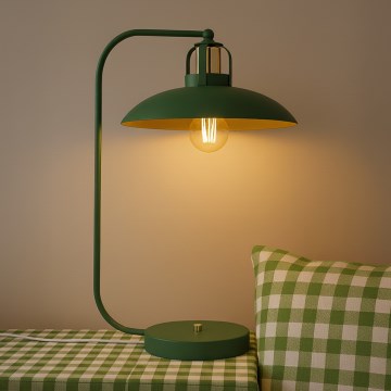 Brilagi - LED Lampada da tavolo FLAMENGO 1xE27/60W/230V verde
