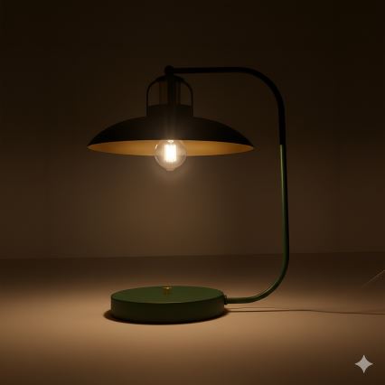 Brilagi - LED Lampada da tavolo FLAMENGO 1xE27/60W/230V verde