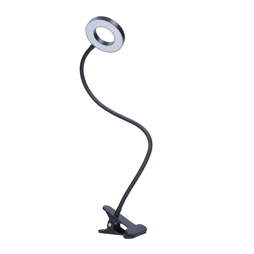Brilagi -LED Lampada dimmerabile con clip ORBELA LED/8W/5V 3000/4000/5000K nera