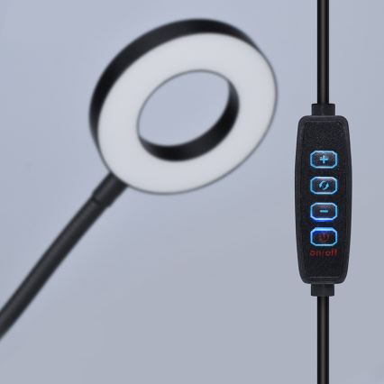 Brilagi -LED Lampada dimmerabile con clip ORBELA LED/8W/5V 3000/4000/5000K nera