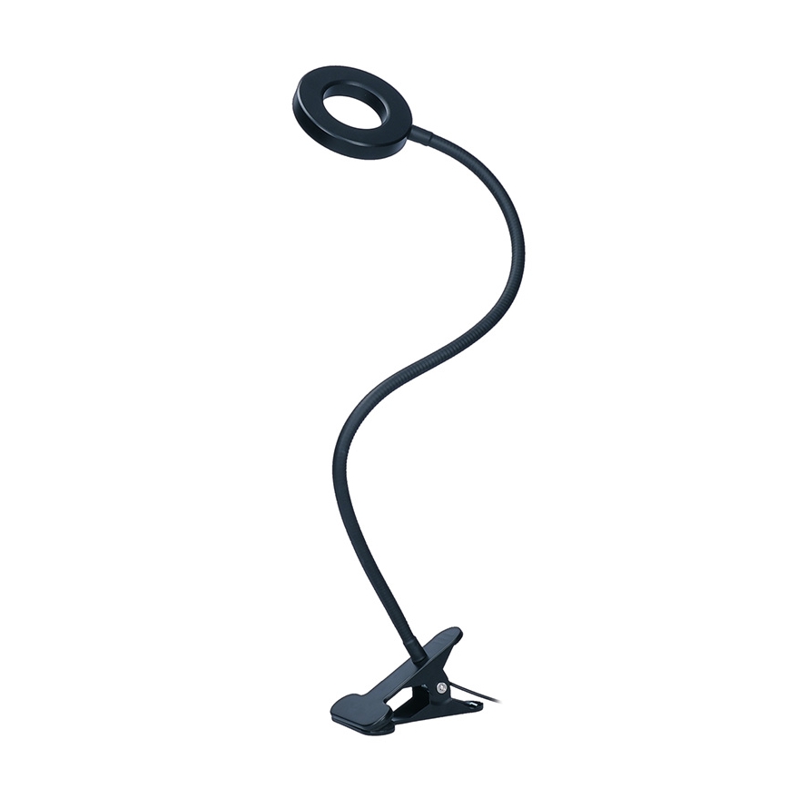 Brilagi -LED Lampada dimmerabile con clip ORBELA LED/8W/5V 3000/4000/5000K nera