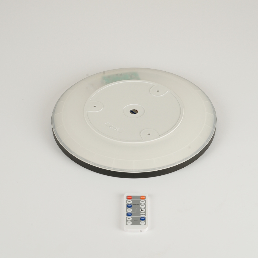Brilagi - Lampada LED dimmerabile con sensore di movimento e crepuscolare ULTRA SLIM LED/18W/230V diam. 30 cm + telecomando