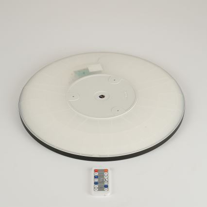 Brilagi - Lampada LED dimmerabile con sensore di movimento e crepuscolare ULTRA SLIM LED/24W/230V diam. 42 cm + telecomando