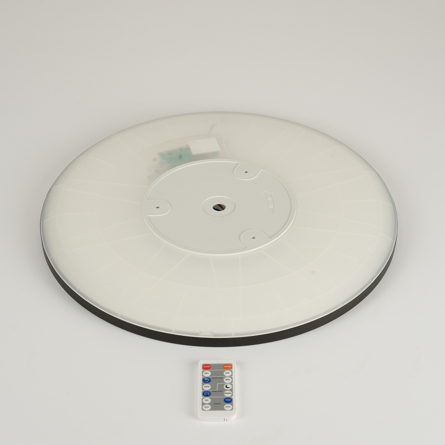 Brilagi - Lampada LED dimmerabile con sensore di movimento e crepuscolare ULTRA SLIM LED/24W/230V diam. 42 cm + telecomando