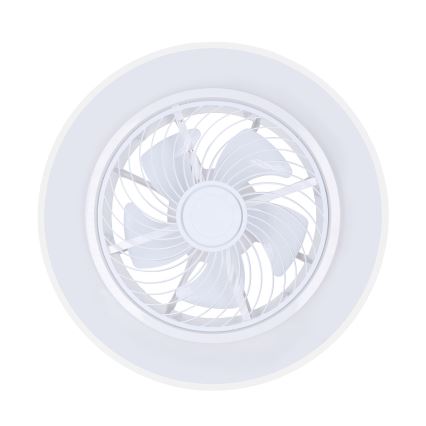 Brilagi - Lampada da soffitto dimmerabile a LED con ventilatore LED/30W/230V 3000-6500K bianco + telecomando