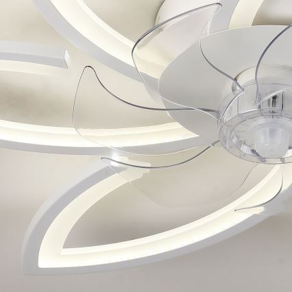 Brilagi - Lampada da soffitto dimmerabile a LED con ventilatore LED/50W/230V 3000-6500K bianco + telecomando