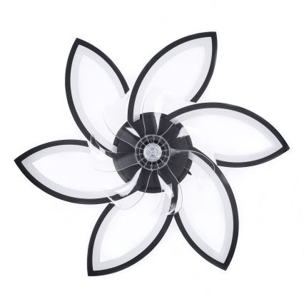 Brilagi - Lampada da soffitto dimmerabile a LED con ventilatore LED/50W/230V 3000-6500K nero + telecomando