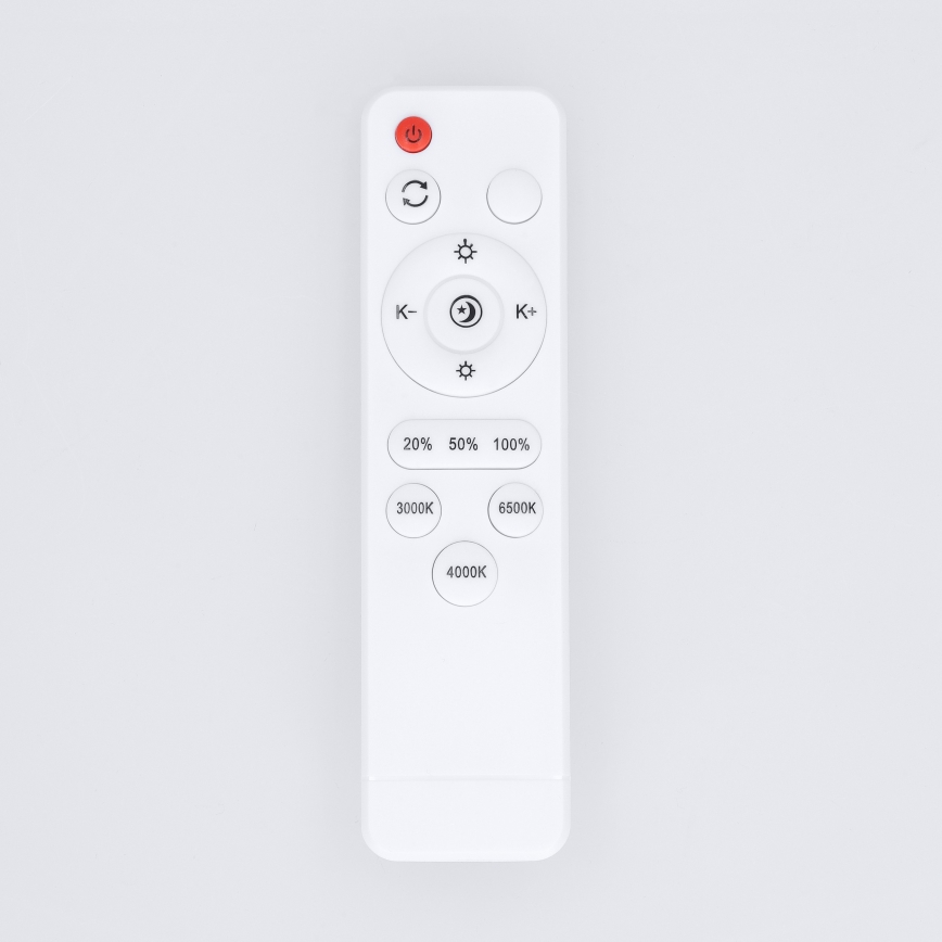 Brilagi - Plafoniera LED dimmerabile FANCIA LED/48W/230V 3000-6500K diam. 39 cm antracite + telecomando