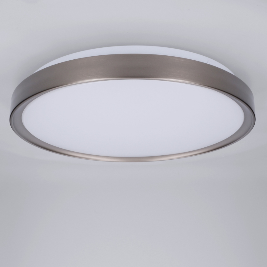 Brilagi - Plafoniera dimmerabile a LED FANCIA LED/48W/230V 3000-6500K Ø 39 cm argento + telecomando