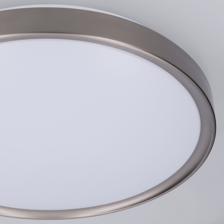 Brilagi - Plafoniera dimmerabile a LED FANCIA LED/48W/230V 3000-6500K Ø 39 cm argento + telecomando