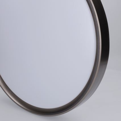 Brilagi - Plafoniera dimmerabile a LED FANCIA LED/48W/230V 3000-6500K Ø 39 cm argento + telecomando