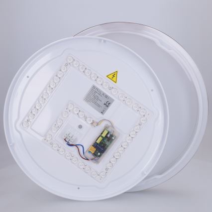 Brilagi - Plafoniera dimmerabile a LED FANCIA LED/48W/230V 3000-6500K Ø 39 cm argento + telecomando