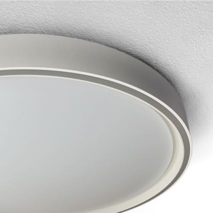 Brilagi - Plafoniera dimmerabile a LED NANCI LED/60W/230V 3000-6500K Ø 49 cm argento + telecomando