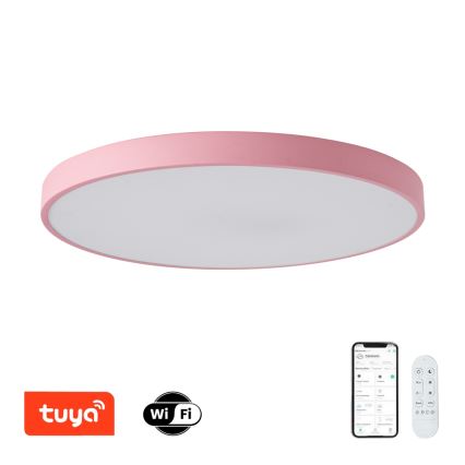 Brilagi - Lampada LED dimmerabile POOL SMART LED/100W/230V Ø 80 cm Wi-Fi Tuya + telecomando rosa